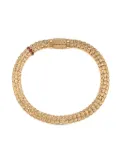 Officina Bernardi 18kt yellow gold Enigma ruby and diamond bracelet
