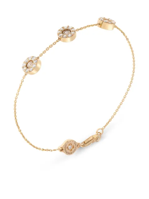 Officina Bernardi 18kt yellow gold Moon Grace diamond bracelet