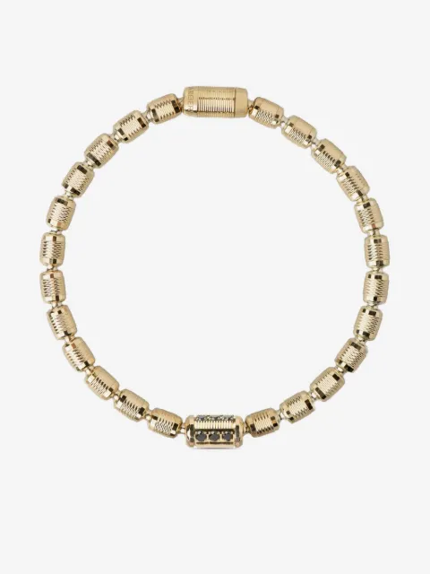 Officina Bernardi 18kt yellow gold Lumen AC diamond bracelet