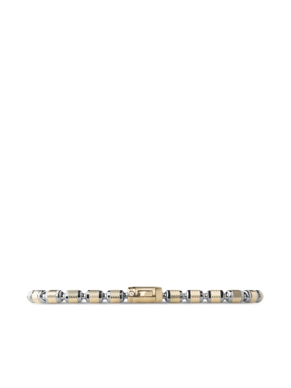 Shop Officina Bernardi 18kt Yellow Gold Lumen Ac Diamond Bracelet
