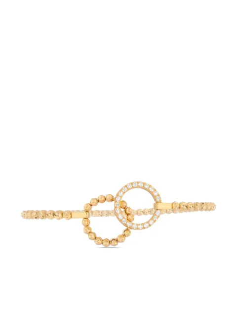 Officina Bernardi 18kt Moon Eden Gelbgoldarmband mit Diamanten