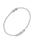 Officina Bernardi 18kt white gold Moon sapphire bracelet - Silver
