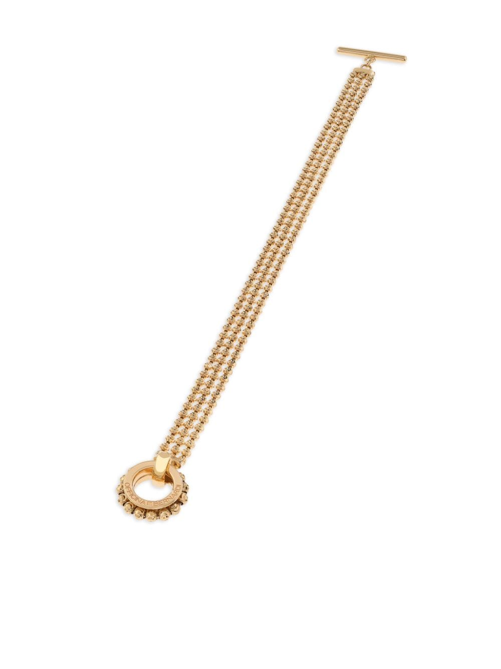 Shop Officina Bernardi 18kt Yellow Gold Moon Dora Bracelet