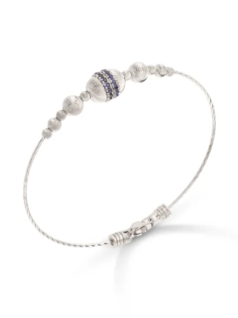 Officina Bernardi 18kt white gold Enigma sapphire bracelet