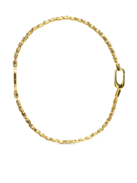 Officina Bernardi سوار 'ديا' ذهب أصفر عيار 18 مزين بألماس
