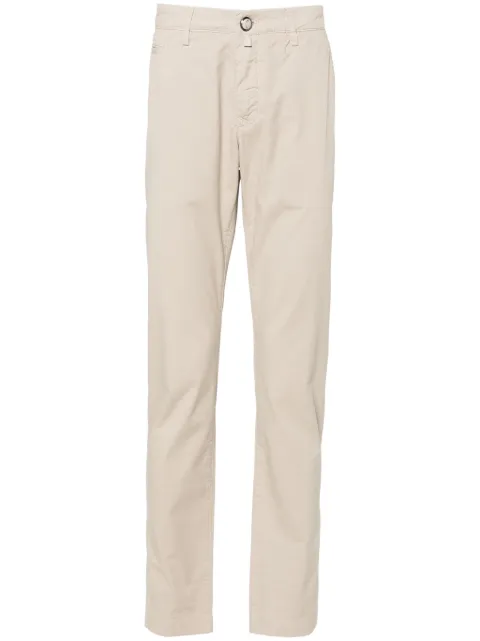 Jacob Cohën mid-rise cotton chino trousers