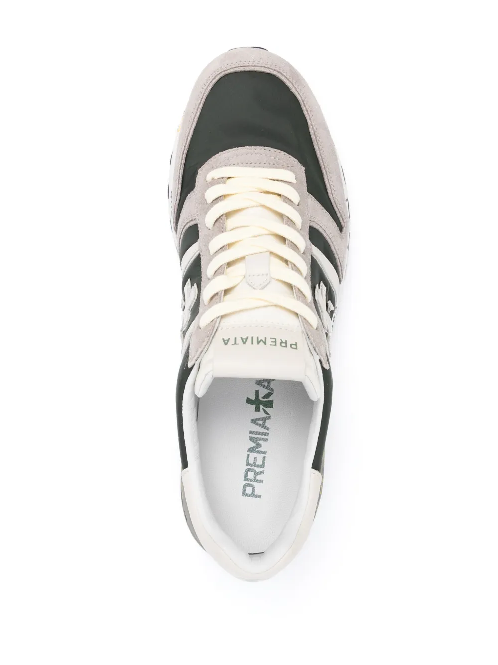 Shop Premiata Lander Low-top Sneakers In Grey