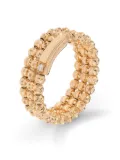 Officina Bernardi 18kt yellow gold Moon diamond ring