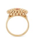 Officina Bernardi 18kt yellow gold Mimosa ruby ring