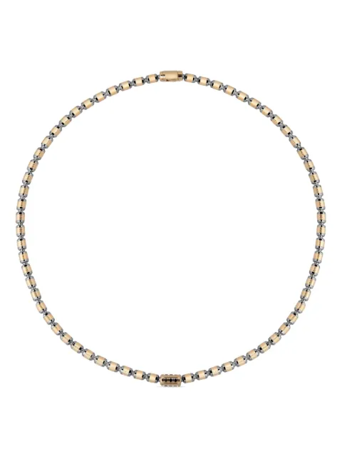 Officina Bernardi collier en or 18ct pavé de diamants