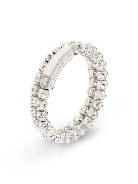 Officina Bernardi 18kt white gold Moon diamond ring