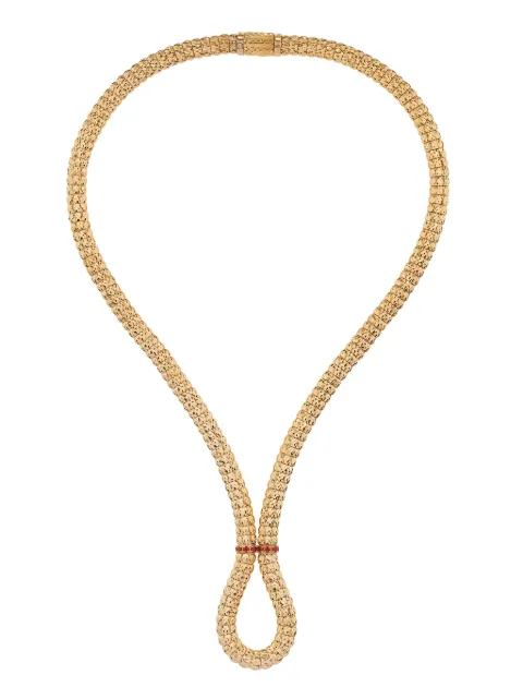 Officina Bernardi 18K黄金 Enigma 红宝石项链