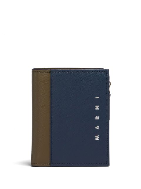 Marni bi-fold leather wallet Men