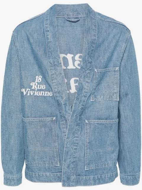 Kenzo x Verdy logo-embroidered poncho