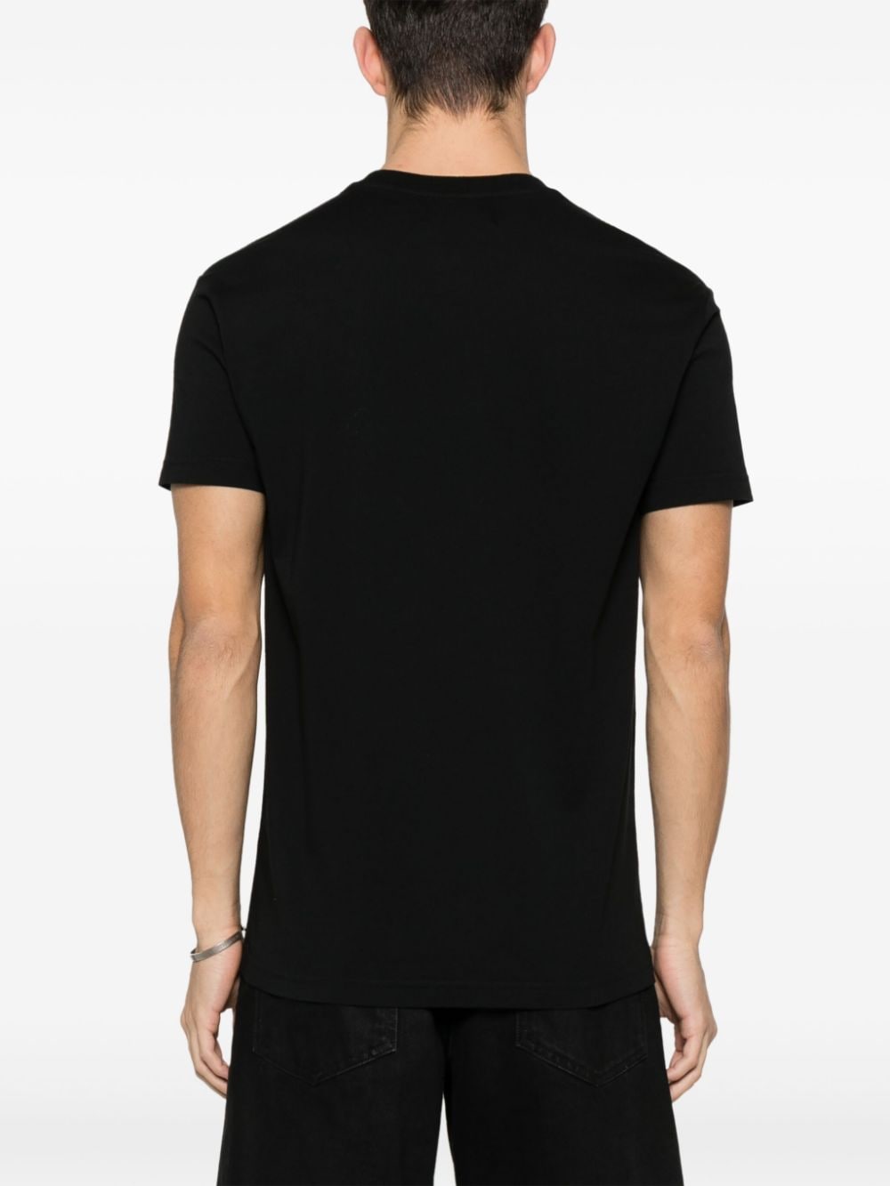 Shop Vivienne Westwood Time Machine Cotton T-shirt In Black