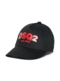 DSQUARED2 KIDS logo-print baseball cap - Black