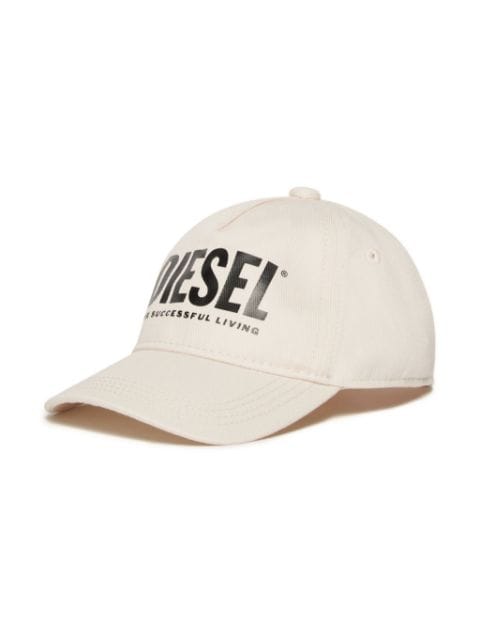 Diesel Kids logo-print baseball cap