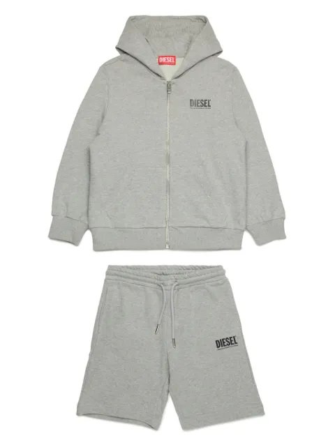Diesel Boys Logo Track Pants in Green