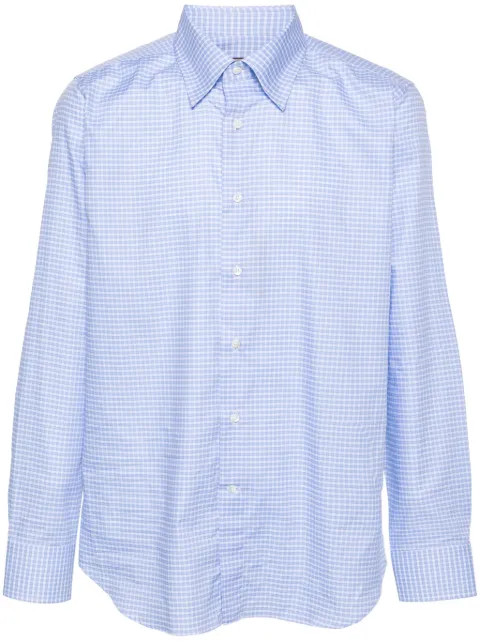 Canali camisa con motivo de cuadros