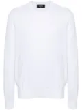 DSQUARED2 logo-plaque jumper - White