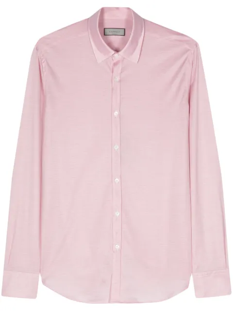 Canali long-sleeve cotton shirt