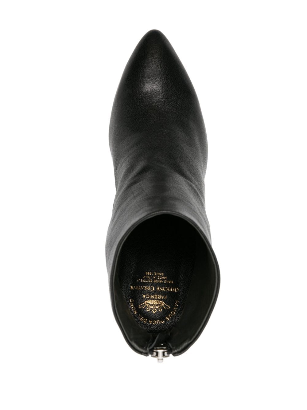 Shop Officine Creative Sevre 003 80mm Leather Boots In Black