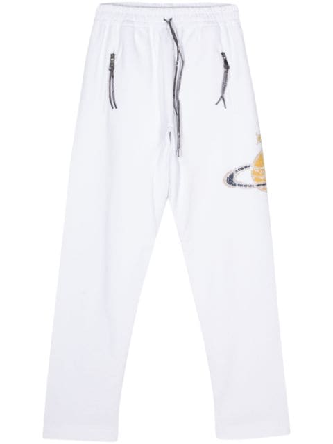 Vivienne Westwood Orb-logo-print jersey trousers