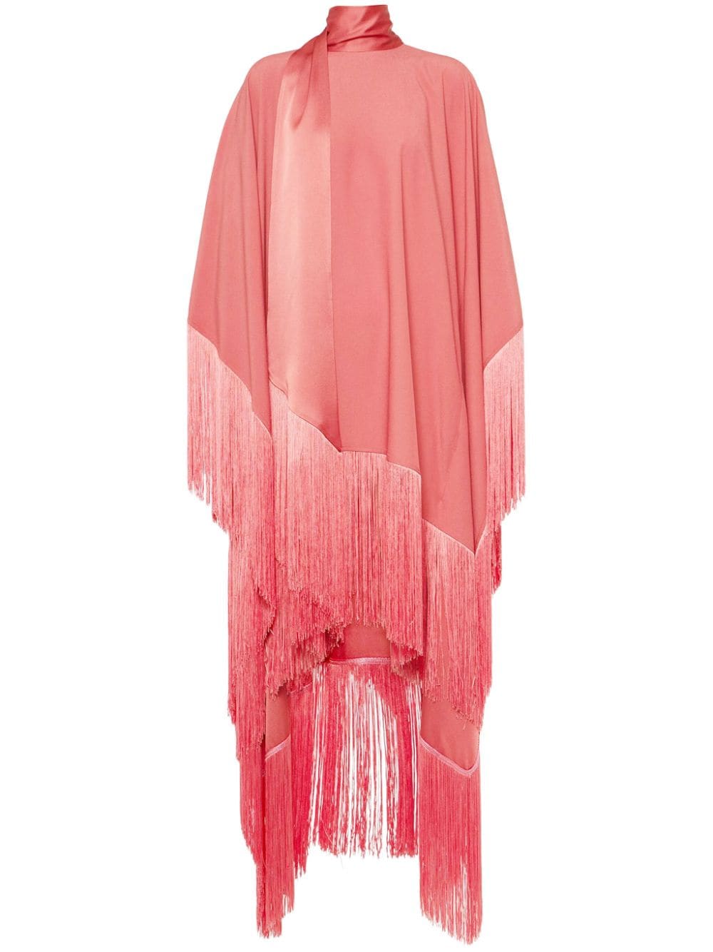 Taller Marmo Maxi-jurk met franje Roze
