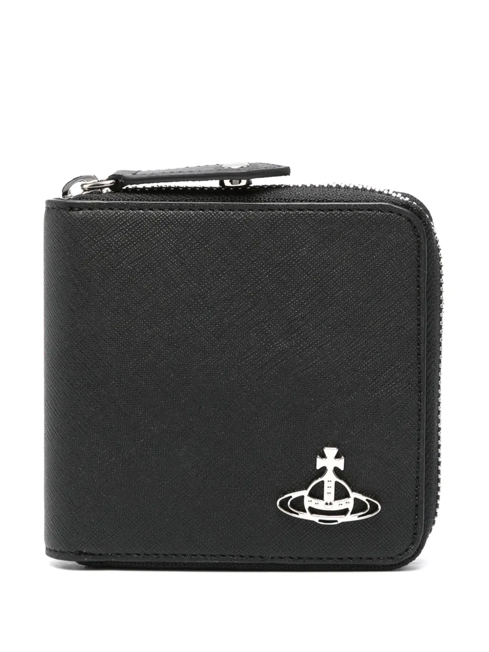 Vivienne Westwood Orb-plaque wallet - Nero