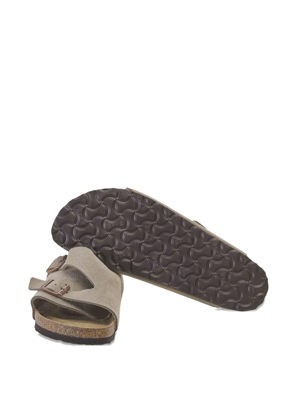 Birkenstock Zurich sandalen met gespdetail Beige