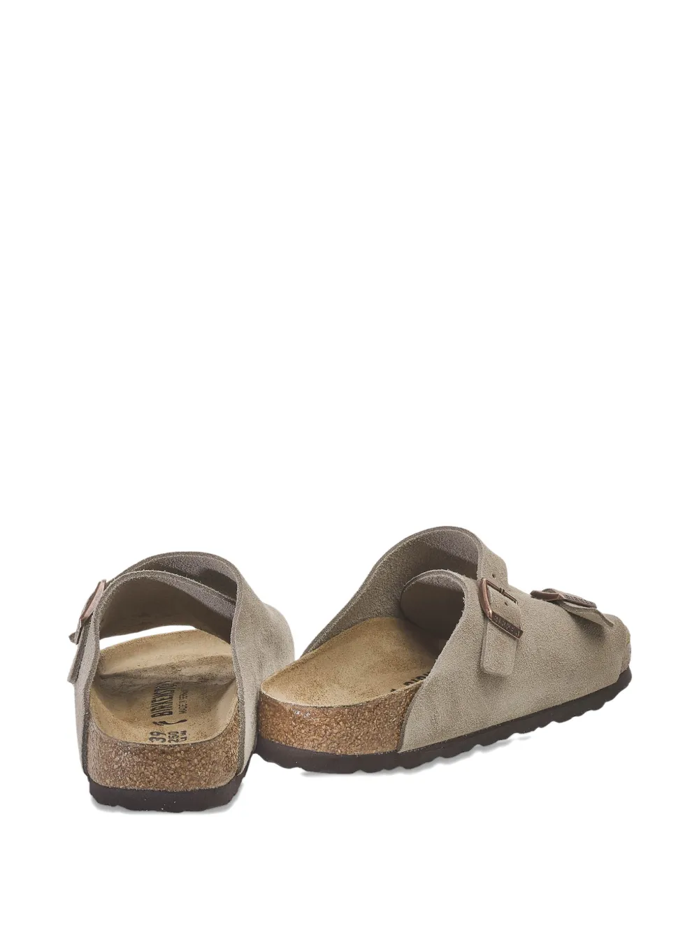 Birkenstock Zurich sandalen met gespdetail Beige