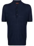 Barena linen-blend polo shirt - Blue