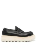 Premiata Nodik leather loafers - Black
