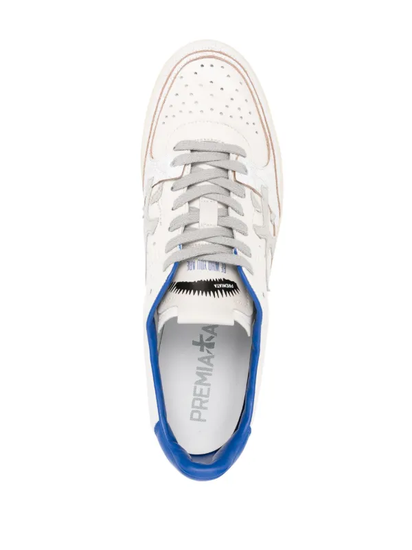 Premiata Clay low-top Leather Sneakers | Neutrals | FARFETCH JO