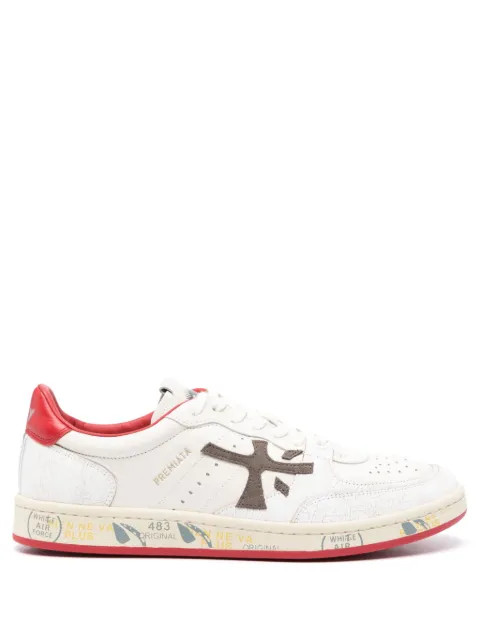 Premiata Clay low-top leather sneakers