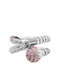 Officina Bernardi 18kt white gold Ophidia ruby ring - Silver