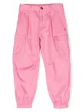 Versace Kids tapered cargo trousers - Pink