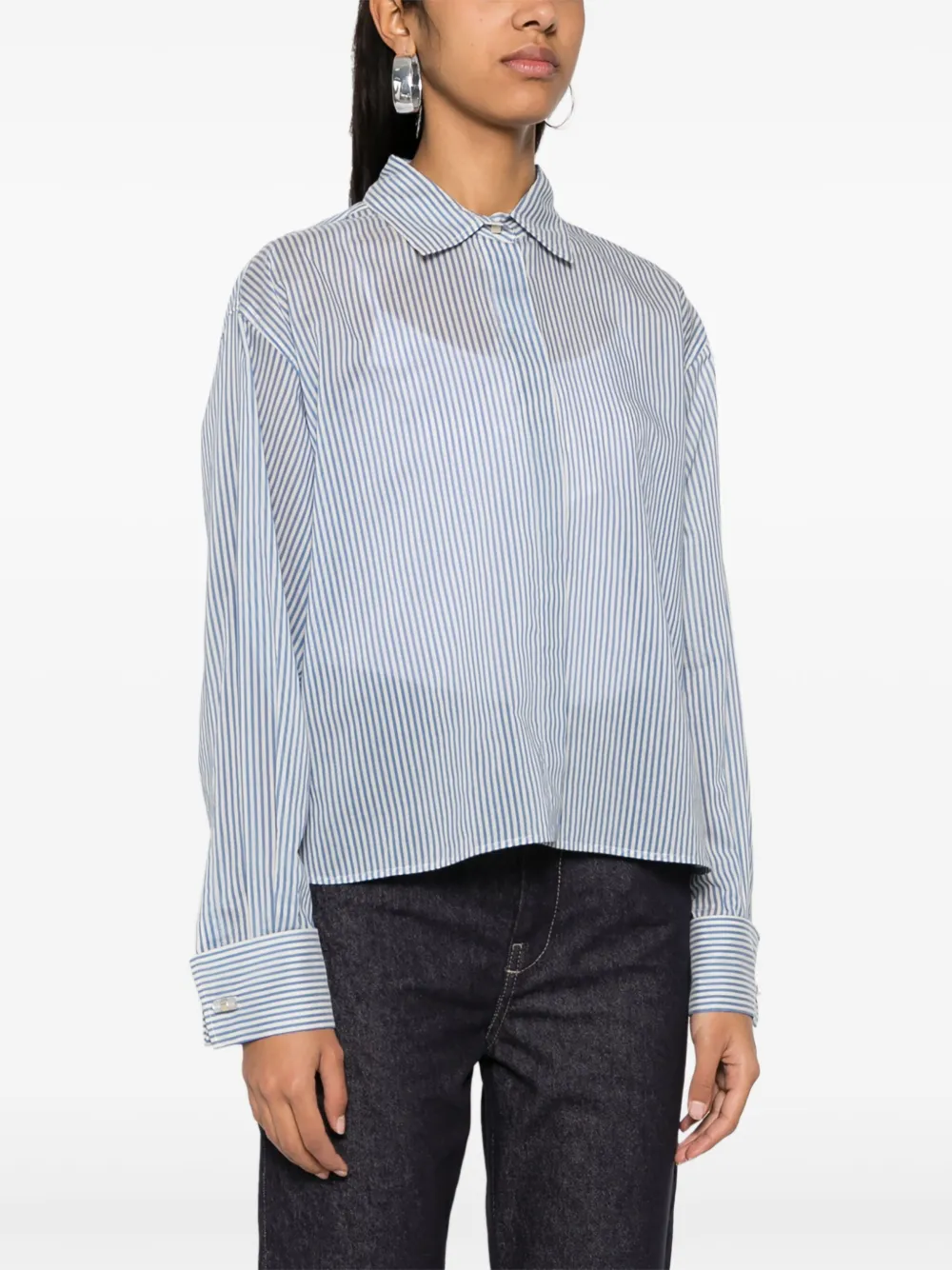Max Mara long-sleeve striped shirt | Tops | Image 3