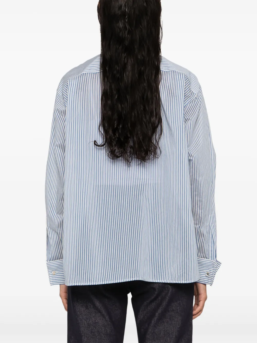 Max Mara long-sleeve striped shirt | Clothing | Image 4