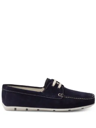 【PRADA】憧れの一品♪men's ドライビングシューズ(43size) PRADAサフィアーノメンズドライビングシューズ 2DD158 053 F0002