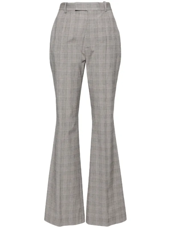 【Vivienne Westwood】 Rayプリント high-riseコットンフレアパ VivienneWestwood☆関税込み☆Ray ハイライズ フレアパンツ