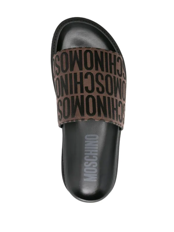 Moschino モノグラム サンダル | ブラウン | FARFETCH JP Moschino モノグラム サンダル | ブラウン | FARFETCH JP