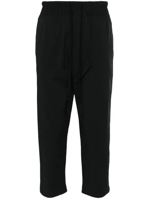 Thom Krom pantalones capri con pretina elástica