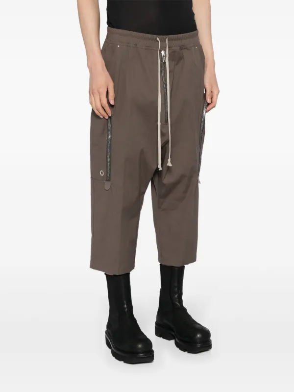‼️最終値下げ‼️Rick Owensサルエルパンツ イージー 46 S Rick Owens サルエル イージーパンツ | ブラウン | FARFETCH JP