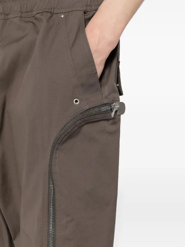 Rick Owens drawstring-waist drop-crotch Trousers | Brown Rick Owens drawstring-waist drop-crotch Trousers | Brown