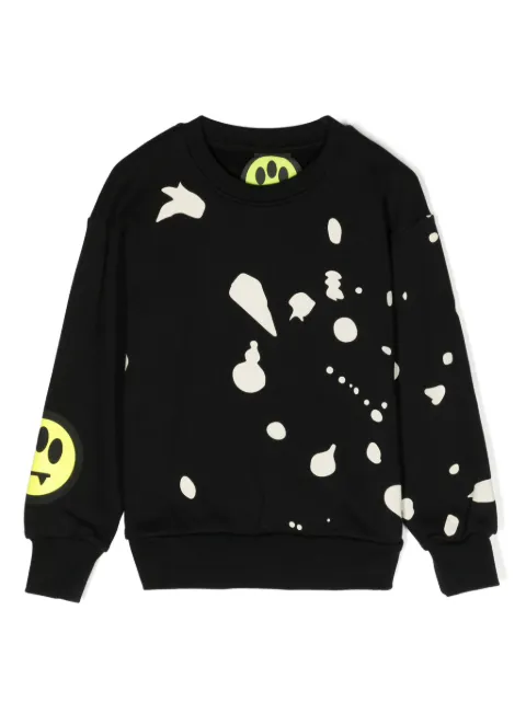 Barrow kids paint splatter-print sweatshirt