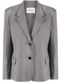 Low Classic Classic single-breasted blazer - Grey