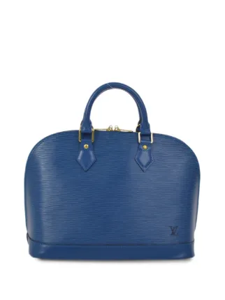 Louis vuitton navy blue bag sale