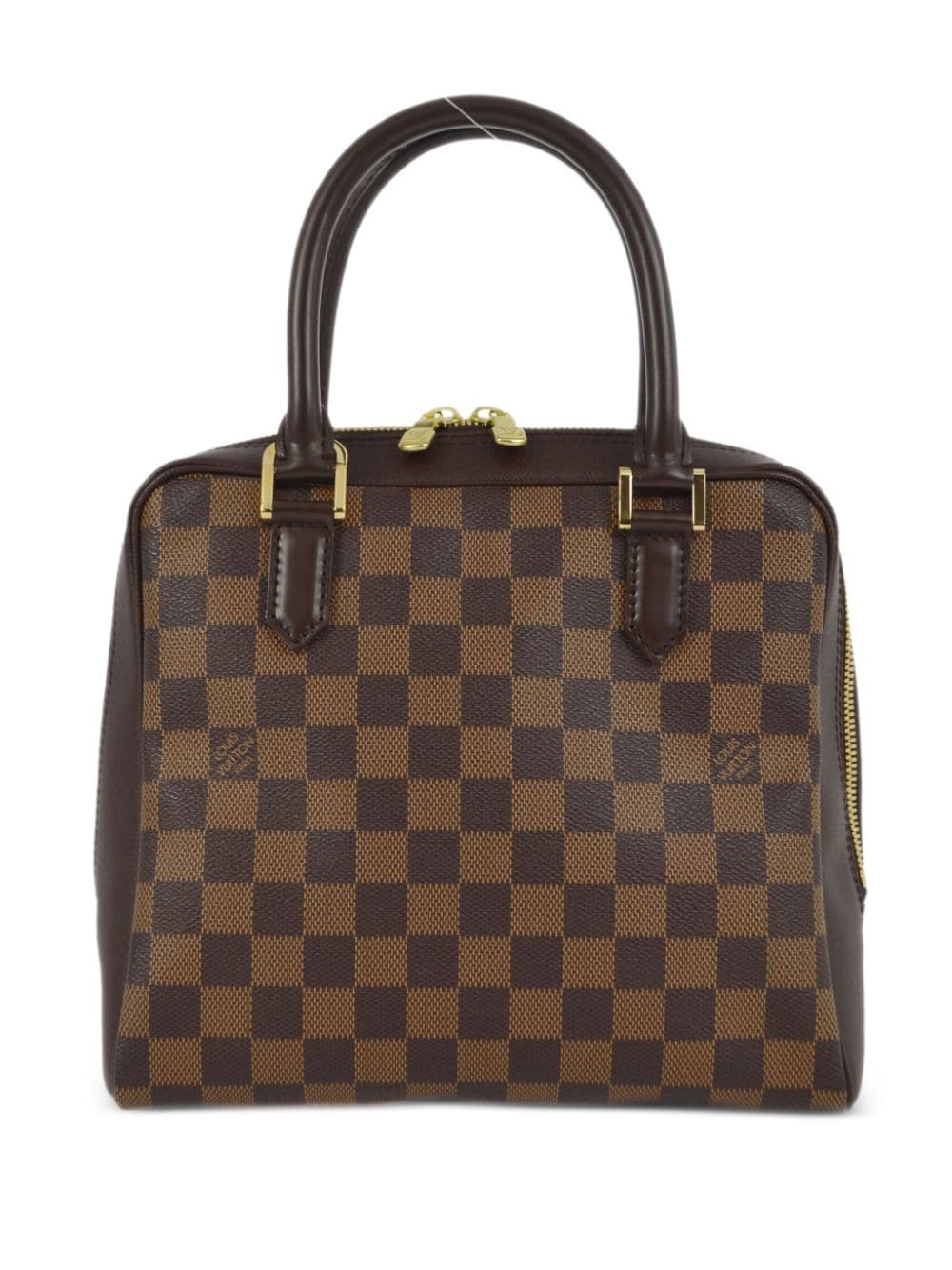 Pre-owned Louis Vuitton 2005  Brera Handbag In Brown