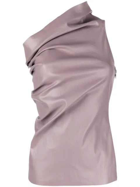 Rick Owens Athena one-shoulder tank top